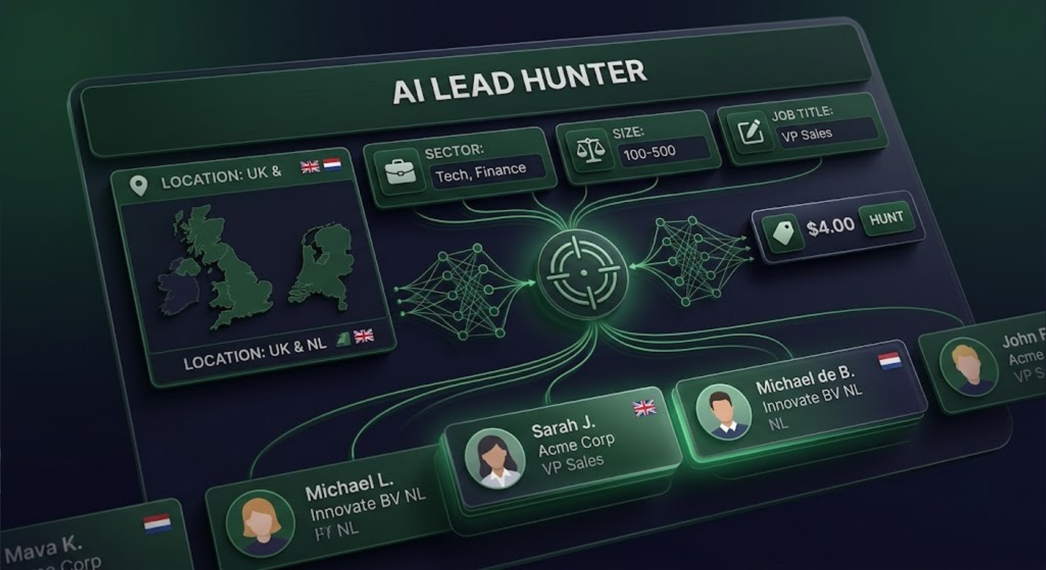 Lead Hunter Map
